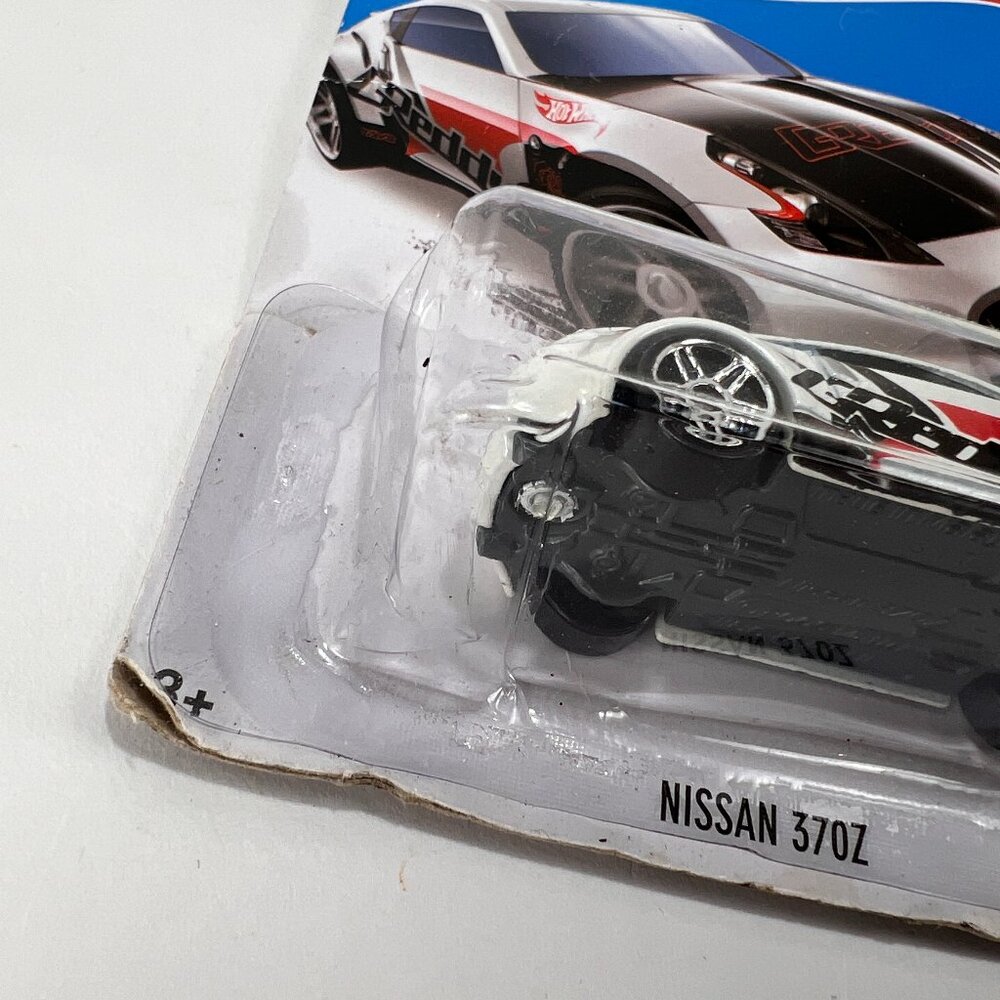 Mattel Hot Wheels Nissan 370Z HW Workshop Greddy White Black Diecast Toy - Picture 6 of 9